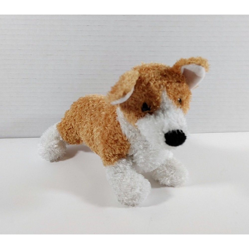 Douglas Cuddle Toy Corgi Plush Puppy Dog Munchee 9 inch Tan White Stuffed Animal